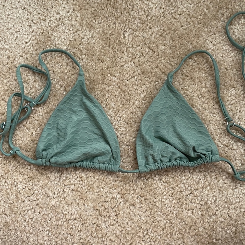 Triangle bikini top